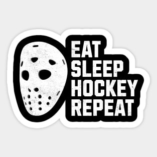 Eat, Sleep, Hockey, Repeat Sticker